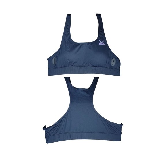 WineOvation Other - Sz M Women's Sport Bra The Original Wine Rack Booze Black with pad only bra